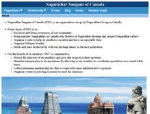 Tablet Screenshot of canadanagarathars.com